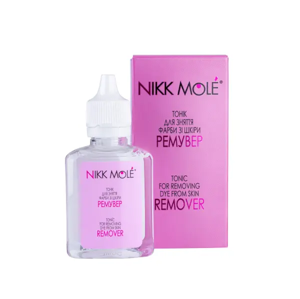 Тоник Nikk Mole для снятия краски с кожи, 50г 
Тоник Nikk Mole для снятия краски с кожи, 50г