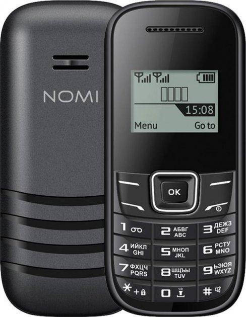 Мобільний телефон Nomi i144m Dual Sim Black