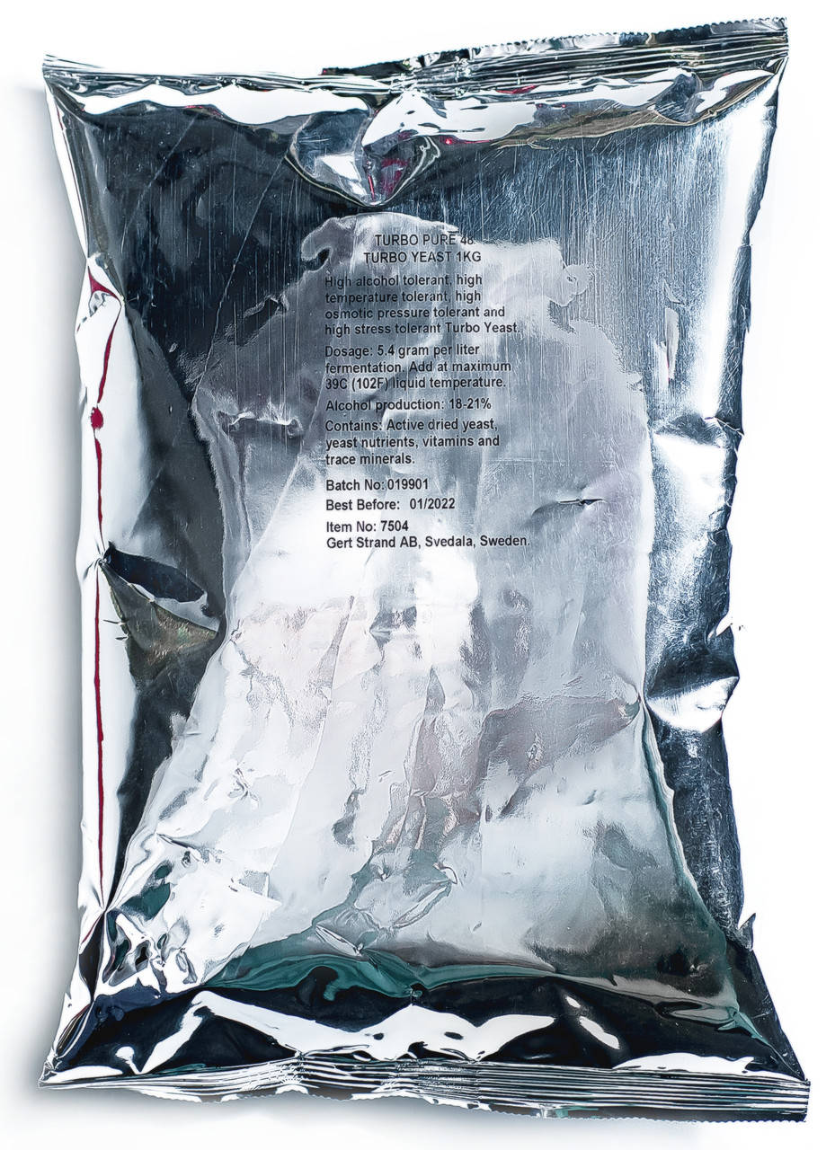Турбо Дрожжи Prestige 48/Turbo Pure 48 упаковка 1 кг