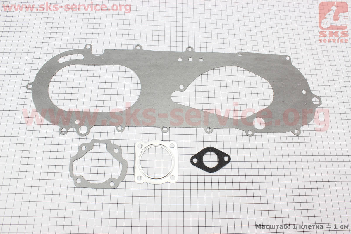 Прокладки двигателя к-кт 43мм для китайских скутеров (двигатель TB50,65сс 2-T цепной вариатор)
Прокладки двигателя к-кт 43мм для китайских скутеров (двигатель TB50,65сс 2-T цепной вариатор)