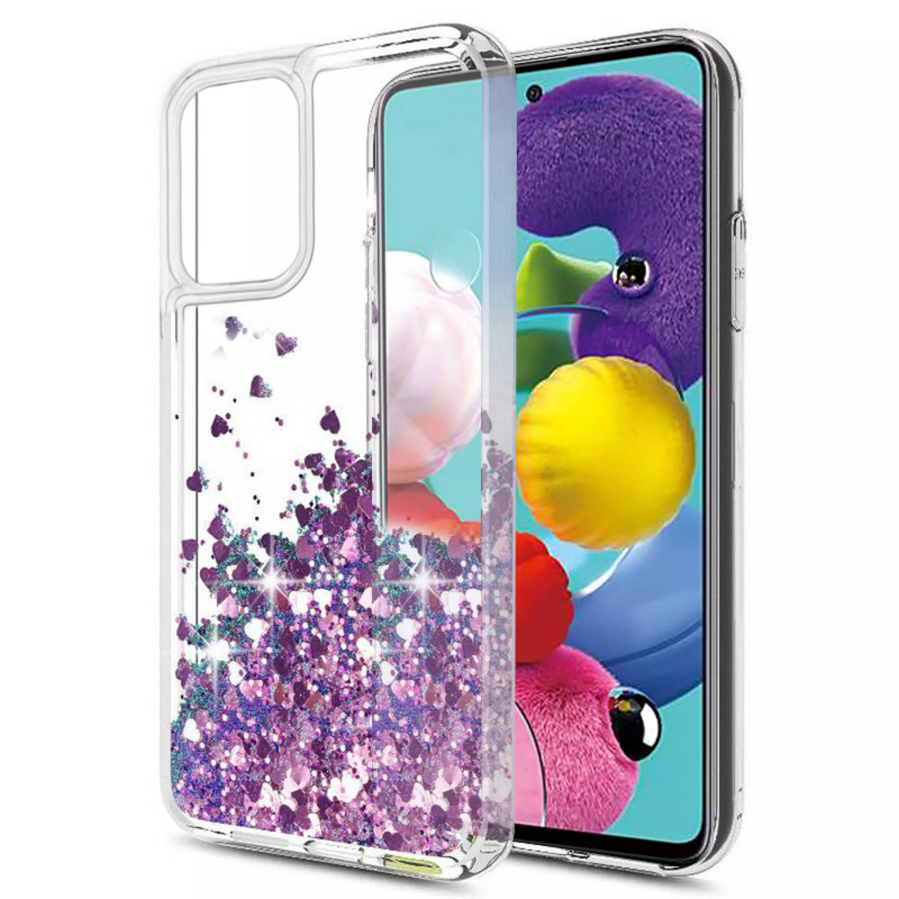 Чехол Glitter для Samsung Galaxy A51 2020 / A515 бампер Жидкий блеск аквариум Фиолетовый
Чехол Glitter для Samsung Galaxy A51 2020 / A515 бампер Жидкий блеск аквариум Фиолетовый