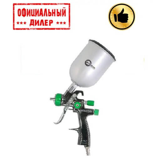 Краскопульт пневматический LVLP GREEN профессиональный, форсунка 1.3мм,INTERTOOL PT-0131
Краскопульт пневматический LVLP GREEN профессиональный, форсунка 1.3мм,INTERTOOL PT-0131