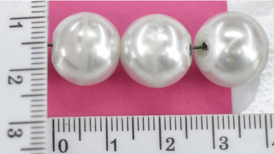 Бусина стекло-жемчуг Ф=14мм на леске бел уп=600шт
Бусина стекло-жемчуг Ф=14мм на леске бел уп=600шт