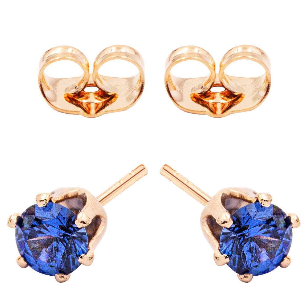 Серьги-гвоздики 0,5 см синий (Медицинское золото)
Серьги-гвоздики 0,5 см синий (Медицинское золото)