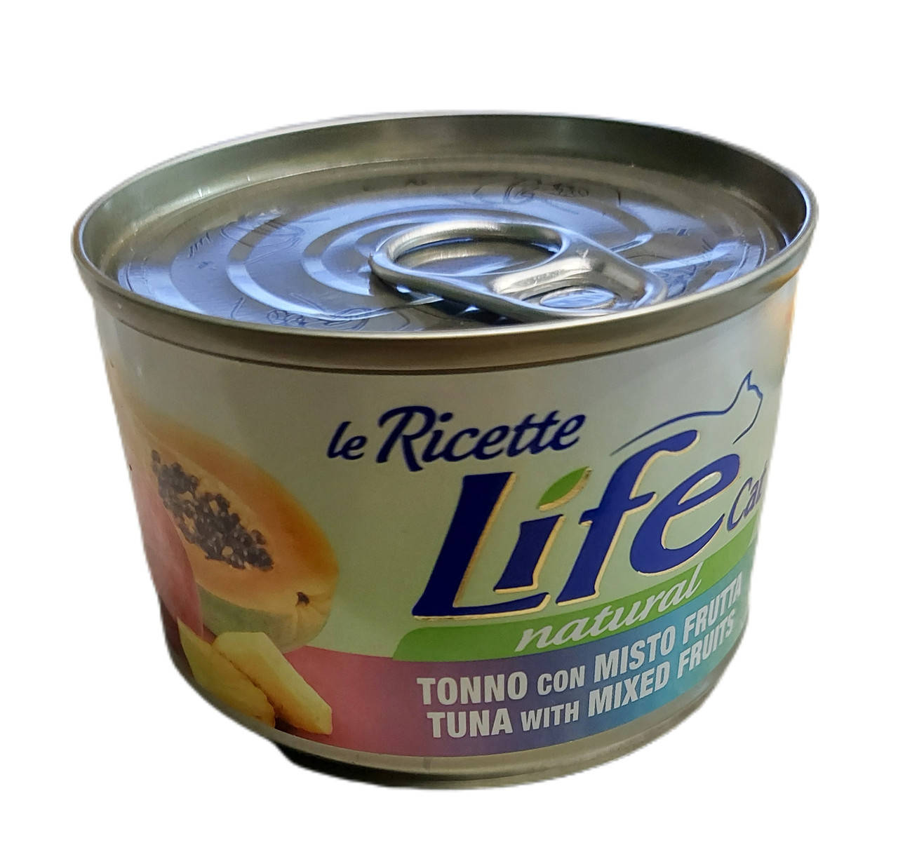 Консерва для кошек класса холистик LifeCat tuna with fruit mix 150g, ЛайфКет Тунец с фруктовым миксом
Консерва для кошек класса холистик LifeCat tuna with fruit mix 150g, ЛайфКет Тунец с фруктовым миксом