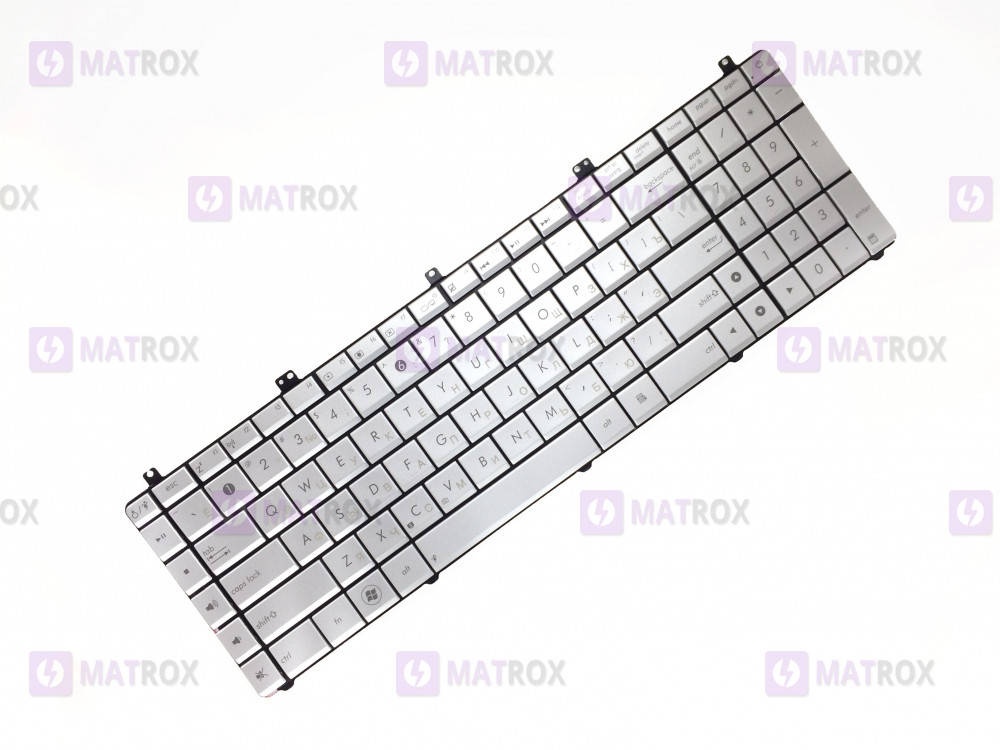 Оригинальная клавиатура для ноутбука Asus N55, N55S, X5QS, X5QSF, N55SF, N55SL series, silver, ru, Серебристый
Оригинальная клавиатура для ноутбука Asus N55, N55S, X5QS, X5QSF, N55SF, N55SL series, silver, ru, Серебристый