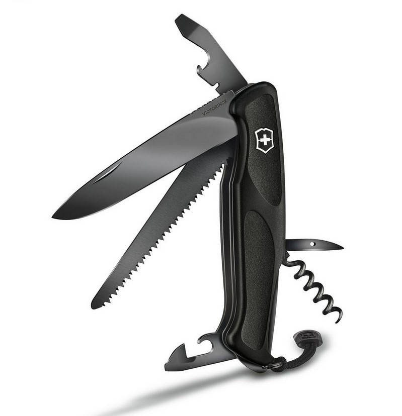 Швейцарский складной нож Victorinox RangerGrip 55 Onyx Black 130 мм 12 функций Черный (0.9563.С31Р)
Швейцарский складной нож Victorinox RangerGrip 55 Onyx Black 130 мм 12 функций Черный (0.9563.С31Р)