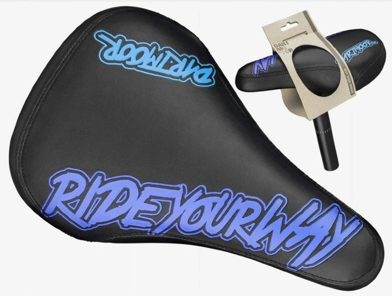 Седло с подседелом Dartmoor Fatty Combo 27.2x200mm post, black/Space Blue eco-leather 
Седло с подседелом Dartmoor Fatty Combo 27.2x200mm post, black/Space Blue eco-leather