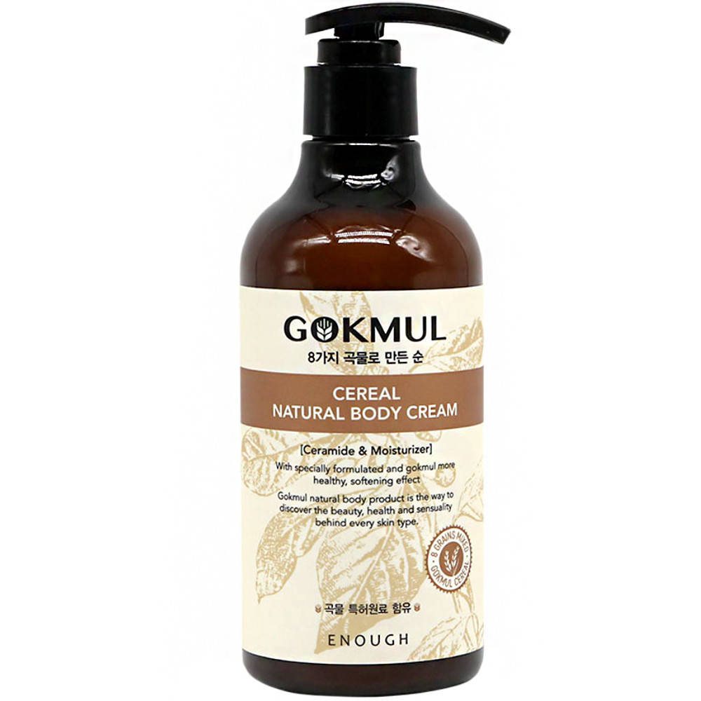 Крем для тела с экстрактами злаков Enough Gokmul 8 Grains Mixed Cereal Body Cream 300 мл
Крем для тела с экстрактами злаков Enough Gokmul 8 Grains Mixed Cereal Body Cream 300 мл