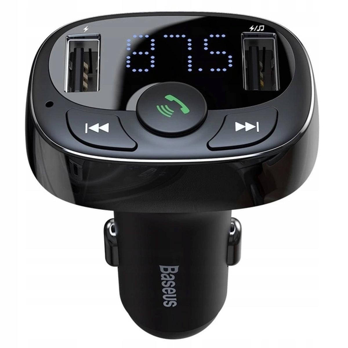 АЗП з FM-модулятор Baseus T typed Bluetooth MP3 charger with car holder(Standard edition)Black
АЗП з FM-модулятор Baseus T typed Bluetooth MP3 charger with car holder(Standard edition)Black