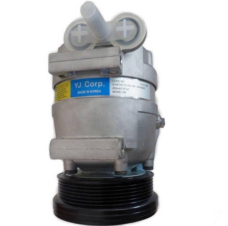 Компрессор кондиционера CHEVROLET AVEO 03-0, DAEWOO, 90443840, 95907417, 96539392, 95925480, V5, YJ Corp
Компрессор кондиционера CHEVROLET AVEO 03-0, DAEWOO, 90443840, 95907417, 96539392, 95925480, V5, YJ Corp