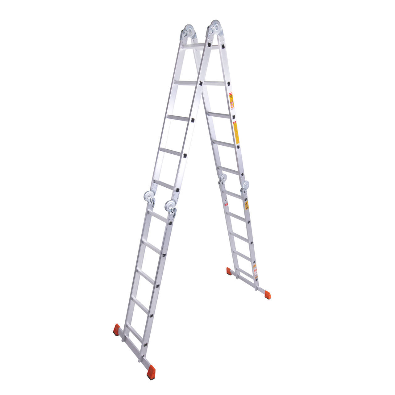 Лестница шарнирная алюминиевая 5.7м. 4x5 ступеней "Bellatrix" Laddermaster (A4A5)
Лестница шарнирная алюминиевая 5.7м. 4x5 ступеней "Bellatrix" Laddermaster (A4A5)