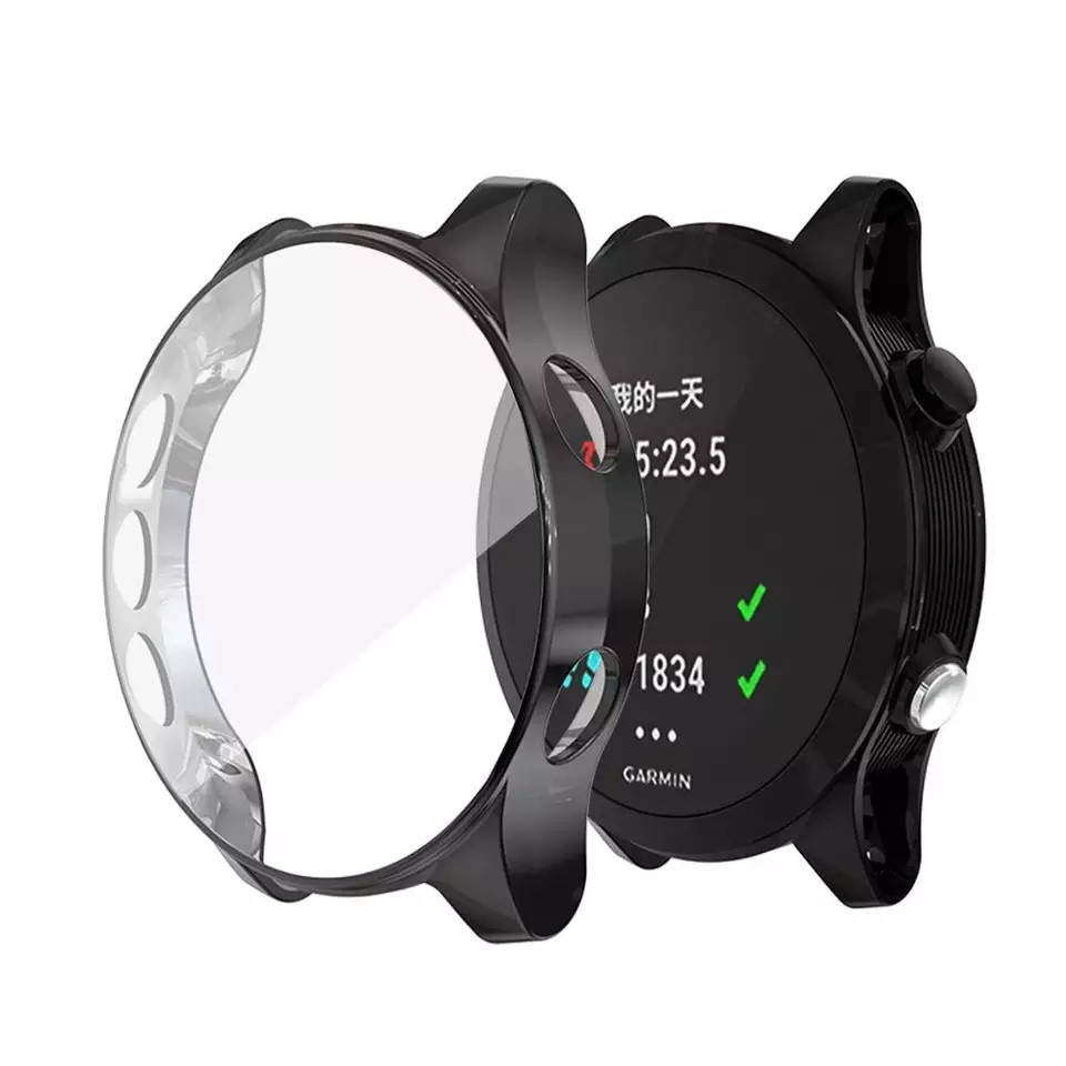 Защитный чехол для Garmin Vivoactive 3/Vivoactive 3 music/Forerunner 245/935/945/Forerunner 30/35/45/45S.
Защитный чехол для Garmin Vivoactive 3/Vivoactive 3 music/Forerunner 245/935/945/Forerunner 30/35/45/45S.