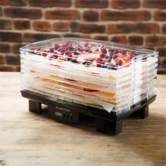 Дегидратор, сушилка для овощей, фруктов, ягод и грибов Klarstein трещина на верхней крышке на работу не влияет 
Дегидратор, сушилка для овощей, фруктов, ягод и грибов Klarstein трещина на верхней крышке на работу не влияет