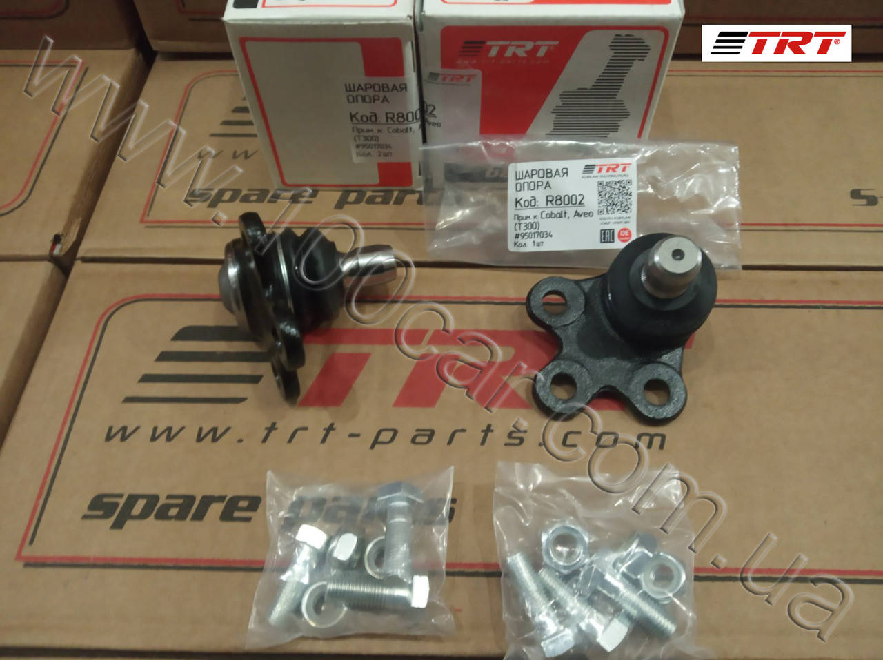 Шаровая опора TRT R8002 для CHEVROLET Aveo T300, Cobalt, Sonic, Tracker, Trax, OPEL Mokka, BUICK Encore
Шаровая опора TRT R8002 для CHEVROLET Aveo T300, Cobalt, Sonic, Tracker, Trax, OPEL Mokka, BUICK Encore