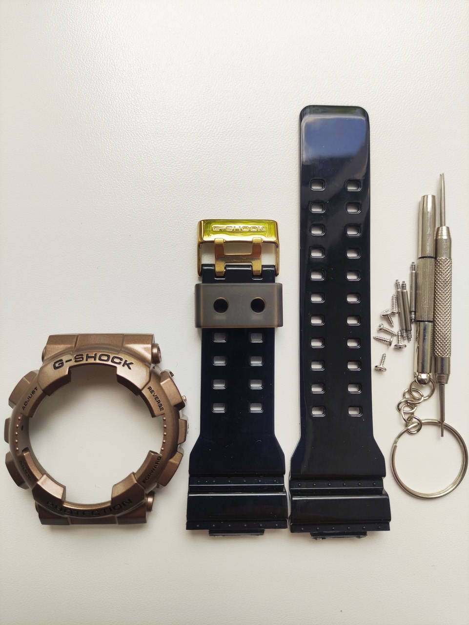 Casio ремешок, безель (рант) для часов G-SHOCK GA-110-1A GA-100 GA-110 GD-100 GD-120. Матовый. Черно-золотой
Casio ремешок, безель (рант) для часов G-SHOCK GA-110-1A GA-100 GA-110 GD-100 GD-120. Матовый. Черно-золотой