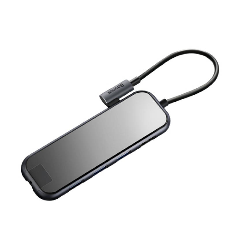 USB-хаб Baseus Multi-functional HUB (Type-C to 3xUSB3.0+HD4K+RJ45+PD) Deep gray (CAHUB-DZ0G)
USB-хаб Baseus Multi-functional HUB (Type-C to 3xUSB3.0+HD4K+RJ45+PD) Deep gray (CAHUB-DZ0G)