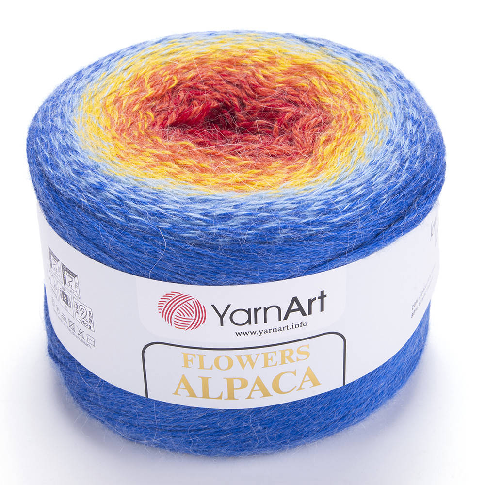 YarnArt Flowers Alpaca (ЯрнАрт Фловерс Альпака) № 432 (Пряжа альпака, нитки для вязания), Разные цвета
YarnArt Flowers Alpaca (ЯрнАрт Фловерс Альпака) № 432 (Пряжа альпака, нитки для вязания), Разные цвета