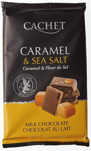 Молочный шоколад Cachet №46 с карамелью и солью, 300г 12шт/ящ
Молочный шоколад Cachet №46 с карамелью и солью, 300г 12шт/ящ