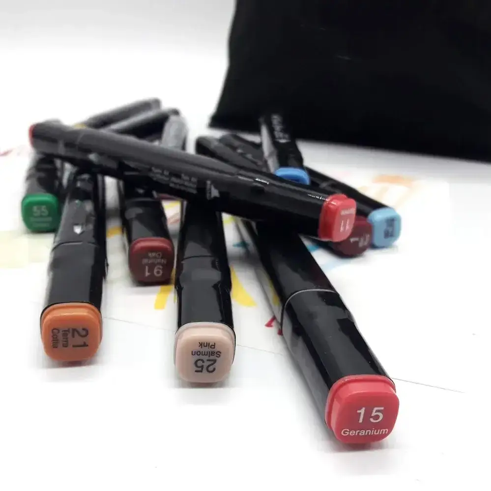Скетч маркеры SKETCHMARKER 60 цветов Набор для рисования и дизайна двусторонних маркеров на спиртовой основе, Разные цвета
Скетч маркеры SKETCHMARKER 60 цветов Набор для рисования и дизайна двусторонних маркеров на спиртовой основе, Разные цвета