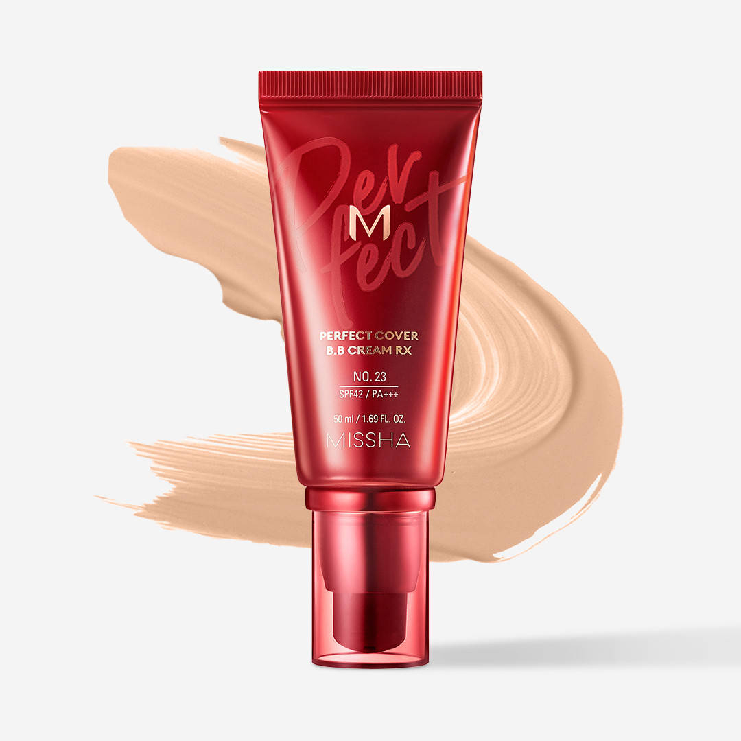 Увлажняющий ВВ крем с гиалуроновой кислотой Missha Perfect Cover B.B Cream RX SPF42/PA++++ No. 23
Увлажняющий ВВ крем с гиалуроновой кислотой Missha Perfect Cover B.B Cream RX SPF42/PA++++ No. 23