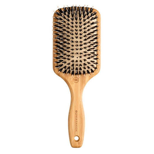 Щетка бамбуковая массажная Olivia Garden Bamboo Touch Detangle Combo L с комбинированной щетиной 
Щетка бамбуковая массажная Olivia Garden Bamboo Touch Detangle Combo L с комбинированной щетиной