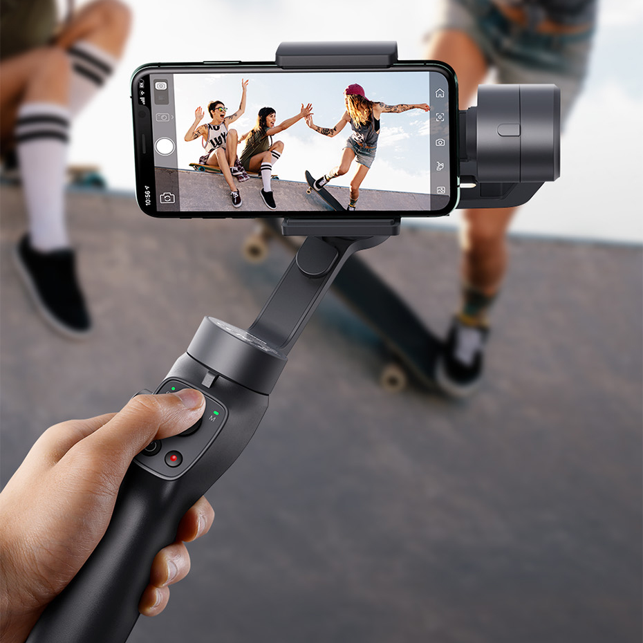 Трехосевой стабилизатор / стедикам BASEUS BC01 Control Smartphone Handheld Gimbal Stabilizer (SUYT-0G), Черный
Трехосевой стабилизатор / стедикам BASEUS BC01 Control Smartphone Handheld Gimbal Stabilizer (SUYT-0G), Черный
