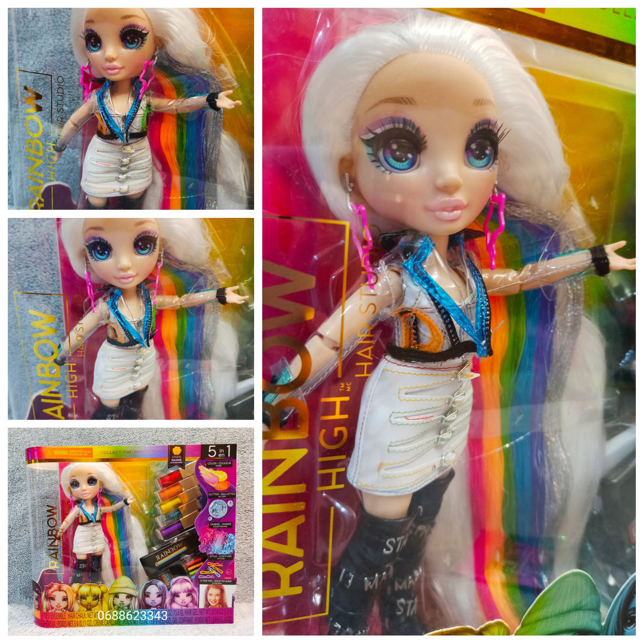 Кукла Rainbow High Стильная прическа Surprise Amaya Raine Hair Studio Рейнбоу Хай салон красоты 569329
Кукла Rainbow High Стильная прическа Surprise Amaya Raine Hair Studio Рейнбоу Хай салон красоты 569329