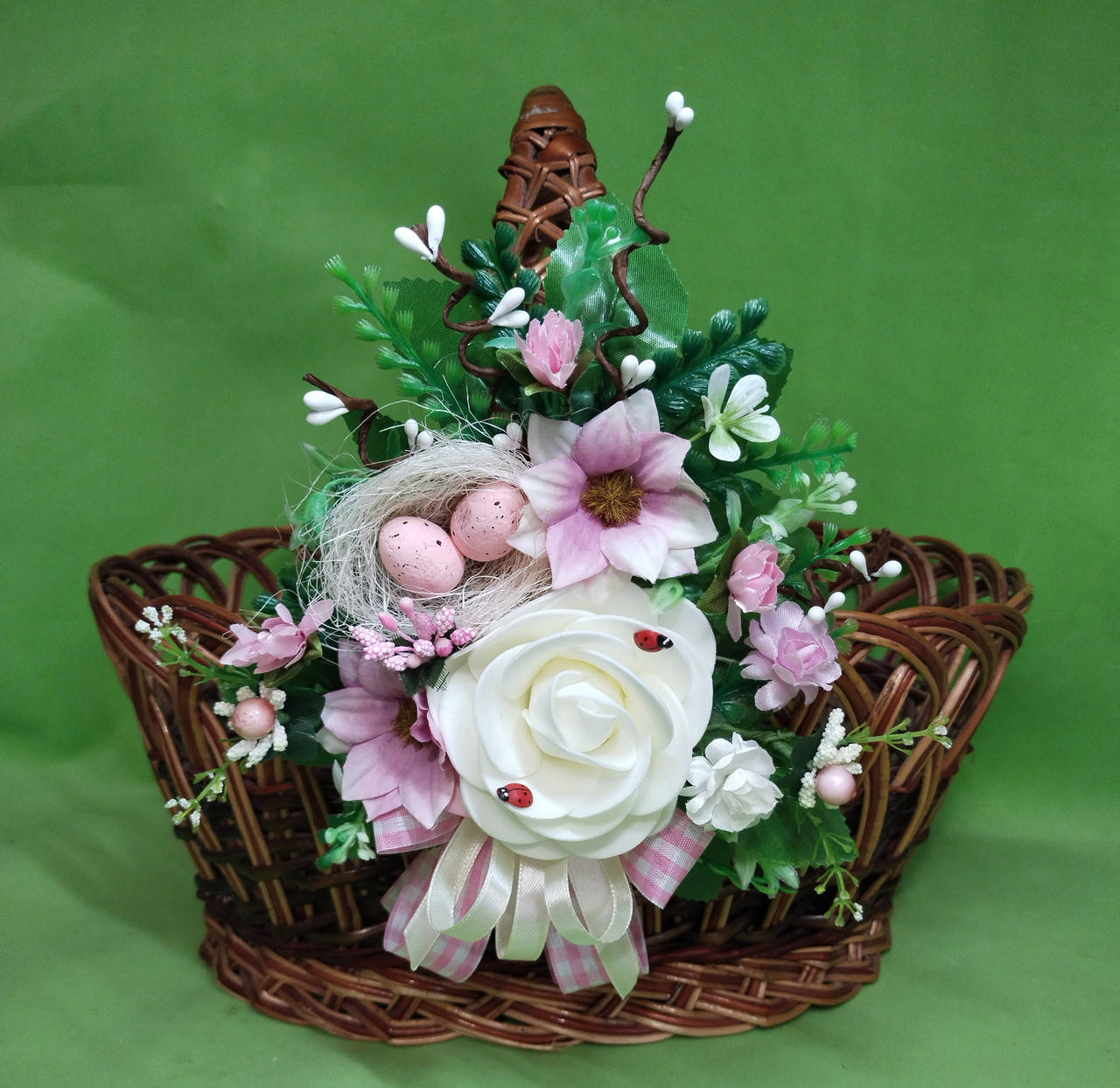 Прикраса на кошик Пасха пасхальный декор корзины декор пасхальной корзины Декор на пасхальную корзину пасха
Прикраса на кошик Пасха пасхальный декор корзины декор пасхальной корзины Декор на пасхальную корзину пасха