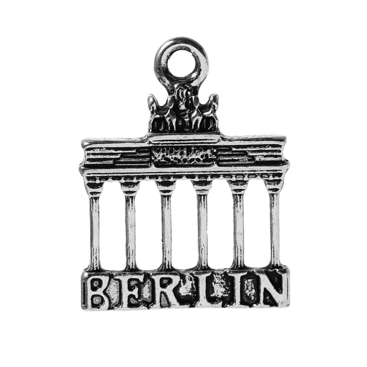 Подвеска " Berlin", Берлин, Бранденбургские ворота, Цинковый сплав, Античное cеребро, 23 мм x 18 мм
Подвеска " Berlin", Берлин, Бранденбургские ворота, Цинковый сплав, Античное cеребро, 23 мм x 18 мм