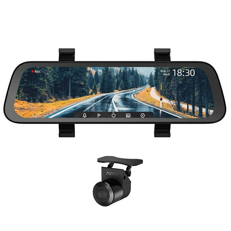 Зеркало с видеорегистратором 70mai Rearview Dash Cam Wide D07 Экран 10" + Камера заднего вида MidriveRC04
Зеркало с видеорегистратором 70mai Rearview Dash Cam Wide D07 Экран 10" + Камера заднего вида MidriveRC04