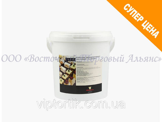 Мастика - сахарная паста - Roll Fondant - Обтяжка - Белая 1 кг.
Мастика - сахарная паста - Roll Fondant - Обтяжка - Белая 1 кг.