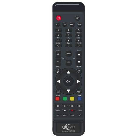 Пульт для телевизионного тюнера uClan USTYM 4K PRO
Пульт для телевизионного тюнера uClan USTYM 4K PRO