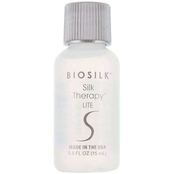 Несмываемый жидкий шелк для волос BioSilk Silk Therapy Lite Silk Treatment (мини), 15 мл
Несмываемый жидкий шелк для волос BioSilk Silk Therapy Lite Silk Treatment (мини), 15 мл