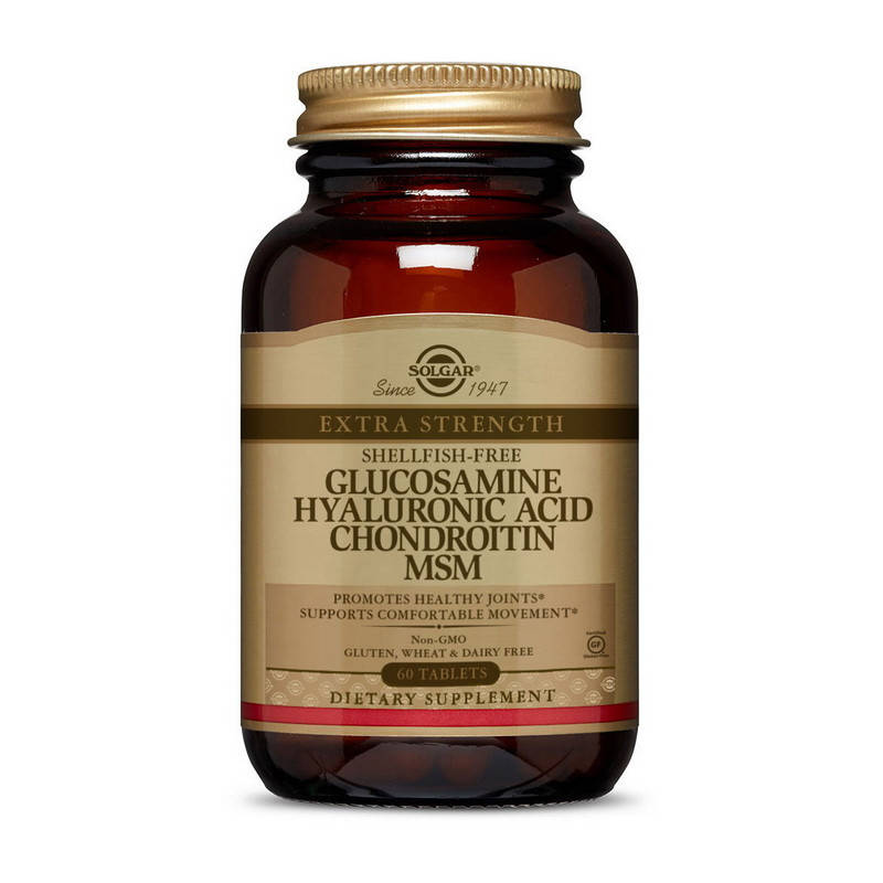 Комплекс для суставов и связок Solgar Glucosamine Hyaluronic Acid Chondroitin MSM 60 tabs
Комплекс для суставов и связок Solgar Glucosamine Hyaluronic Acid Chondroitin MSM 60 tabs