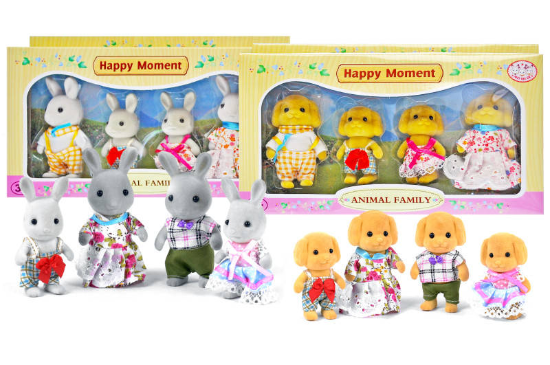 Набор флоксовых животных Сильваниан фемелис зайчики, собачки, Sylvanian Families MBE18-5
Набор флоксовых животных Сильваниан фемелис зайчики, собачки, Sylvanian Families MBE18-5