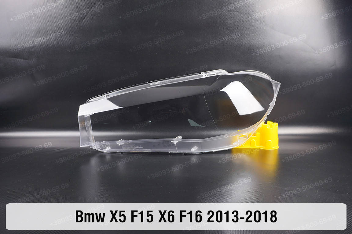 Стекло фары BMW X5 F15 (2013-2018) III поколение левое