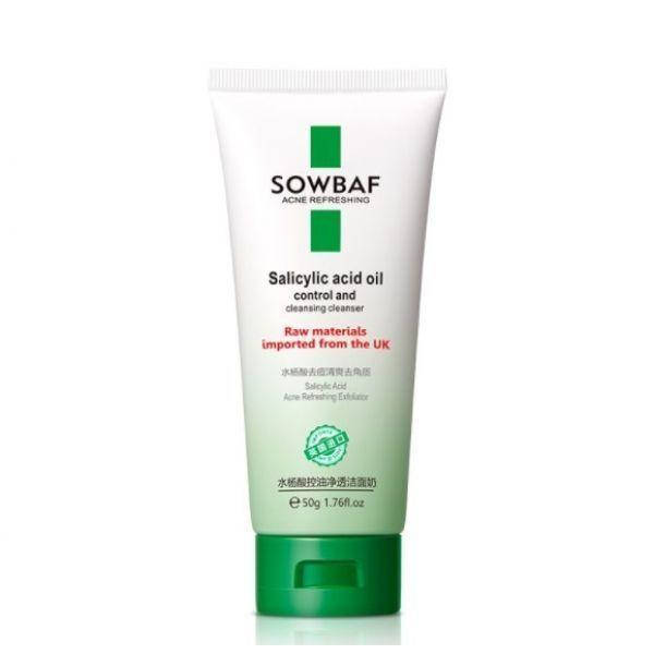 Протизапальна пінка для обличчя Sowbaf Salicylic Acid Acne Oil Control від акне з саліциловою кислотою 100
Протизапальна пінка для обличчя Sowbaf Salicylic Acid Acne Oil Control від акне з саліциловою кислотою 100