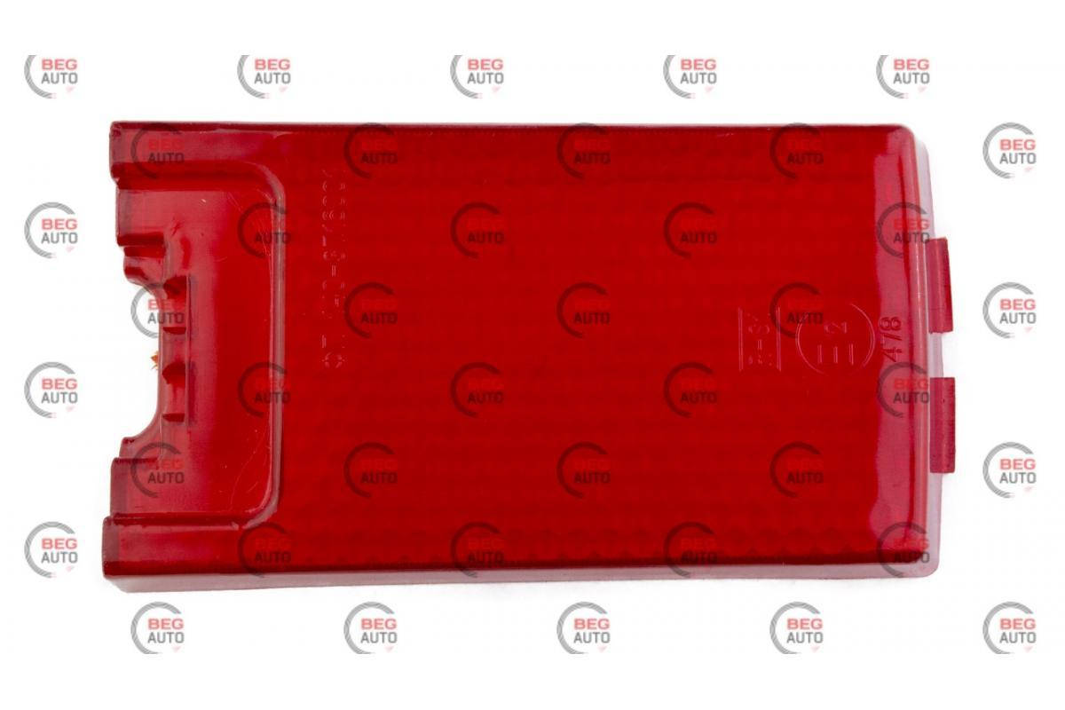 Стекло фонаря 21011 задн.красное 
Стекло фонаря 21011 задн.красное