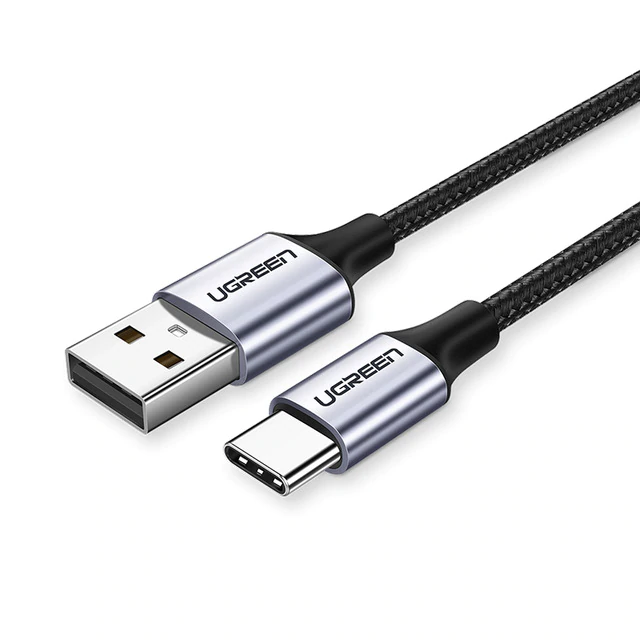Кабель 2м UGREEN USB Type C Нейлоновая оплетка USB A - USB C Быстрая зарядка совместимое с Samsung PS5, Черный
Кабель 2м UGREEN USB Type C Нейлоновая оплетка USB A - USB C Быстрая зарядка совместимое с Samsung PS5, Черный