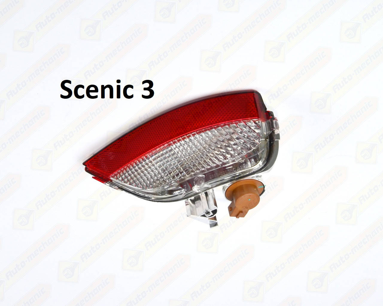 Задний противотуманный фонарь (R, правый) на Renault Scenic III — Renault (Оригинал) - 265540003R туманка
Задний противотуманный фонарь (R, правый) на Renault Scenic III — Renault (Оригинал) - 265540003R туманка