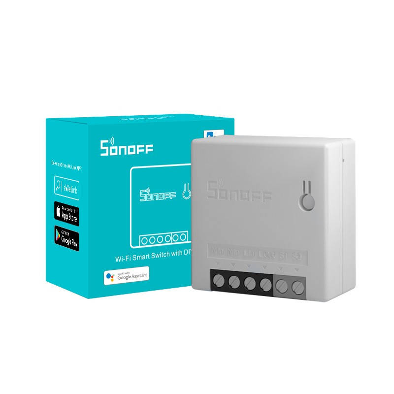 Sonoff MINI R2 проходной WiFi контроллер для 2-х выключателей Умного Дома c таймером ANDROID, iOS
Sonoff MINI R2 проходной WiFi контроллер для 2-х выключателей Умного Дома c таймером ANDROID, iOS
