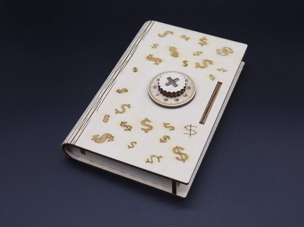 Шкатулка-купюрница из фанеры с кодом. Доллар. 12х17.5см
Шкатулка-купюрница из фанеры с кодом. Доллар. 12х17.5см