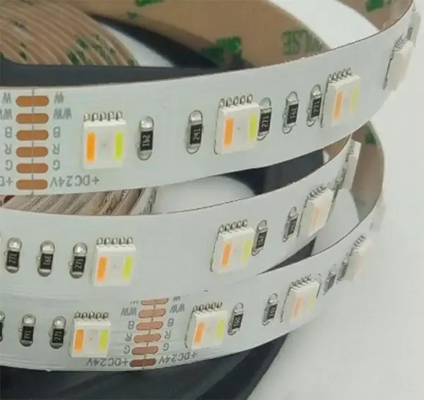 LED лента Mi-Light SMD5050 Philips RGB+WW+CW 60шт/м 24W/m IP20 24V (RGB+CCT) премиум MI-LED-RGBW60CCT2420U
LED лента Mi-Light SMD5050 Philips RGB+WW+CW 60шт/м 24W/m IP20 24V (RGB+CCT) премиум MI-LED-RGBW60CCT2420U
