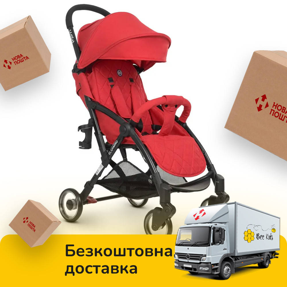 Детская прогулочная коляска (колеса EVA, вес 6,5 кг) El Camino Wish ME 1058 Red Красная, Красный
Детская прогулочная коляска (колеса EVA, вес 6,5 кг) El Camino Wish ME 1058 Red Красная, Красный