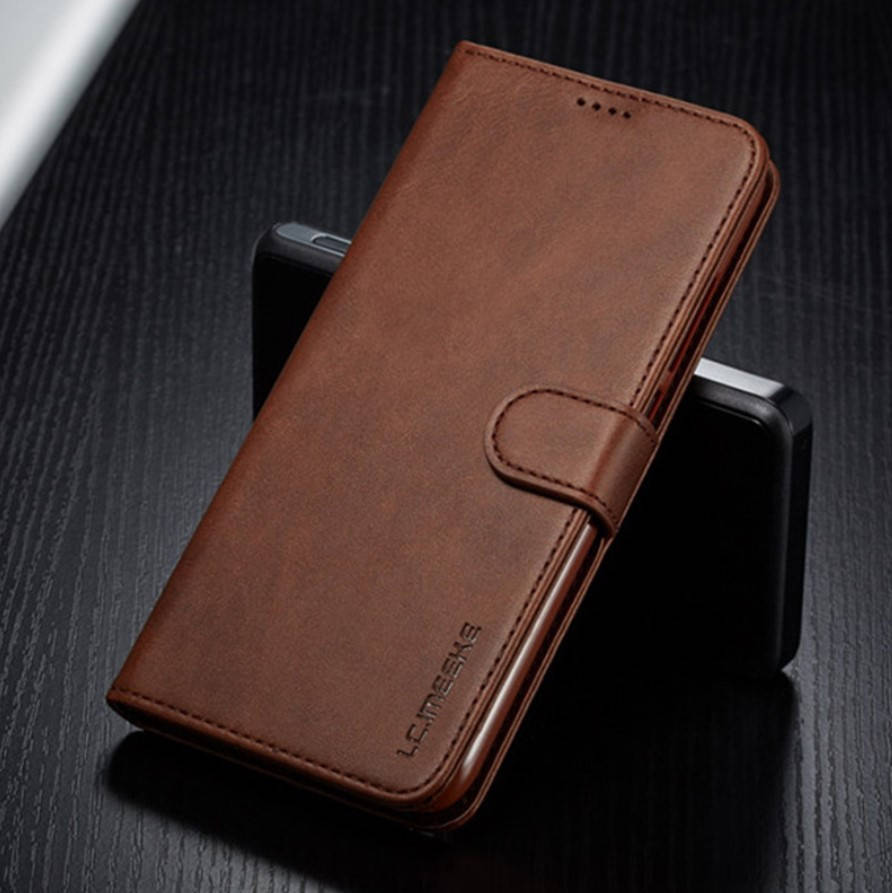 Кожаный чехол книжка IMEEKE для Samsung Galaxy A7 A750 2018 с визитницей (Разные цвета) Темно-коричневый 
Кожаный чехол книжка IMEEKE для Samsung Galaxy A7 A750 2018 с визитницей (Разные цвета) Темно-коричневый