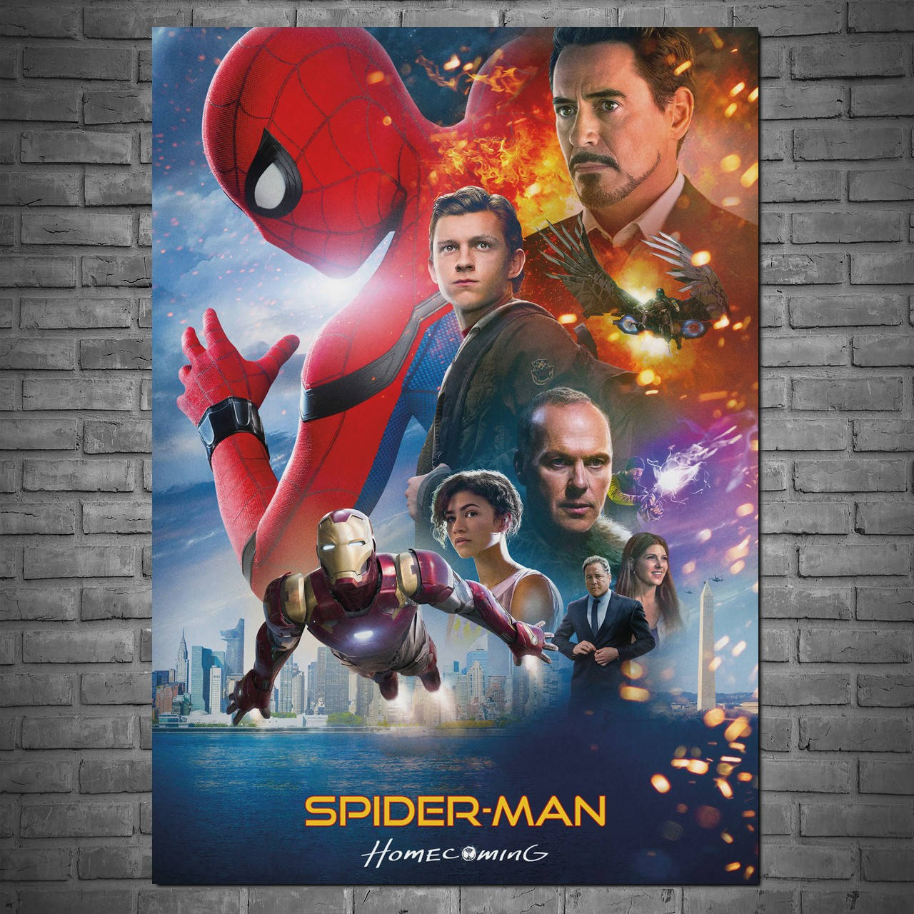 Плакат "Человек-паук: Возвращение домой, Spider-Man: Homecoming (2017)" (артикул 2069) 42, Полуглянец, 30
Плакат "Человек-паук: Возвращение домой, Spider-Man: Homecoming (2017)" (артикул 2069) 42, Полуглянец, 30