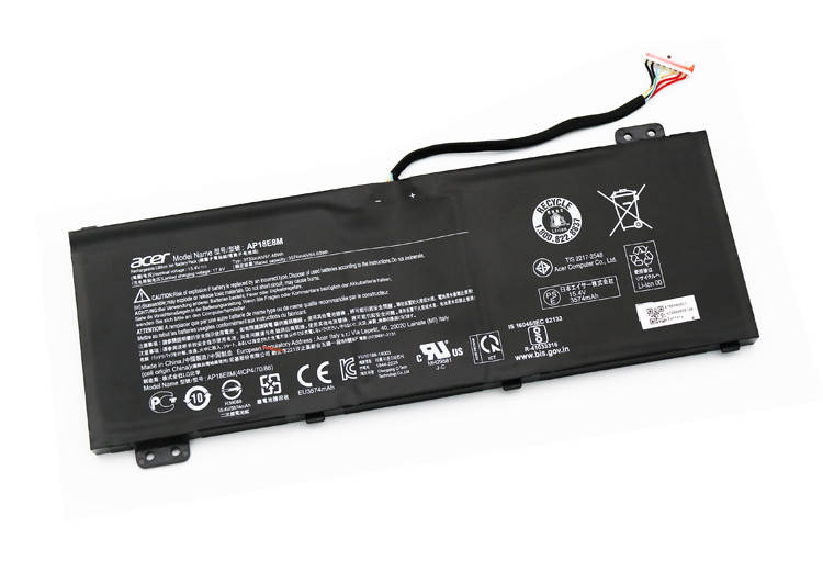 Оригинальная батарея для ноутбука Acer Nitro 5 AN515-43, AN515-44 - 15.4V 57.48Wh - AP18E8M (AP18E7M)- АКБ, Черный
Оригинальная батарея для ноутбука Acer Nitro 5 AN515-43, AN515-44 - 15.4V 57.48Wh - AP18E8M (AP18E7M)- АКБ, Черный
