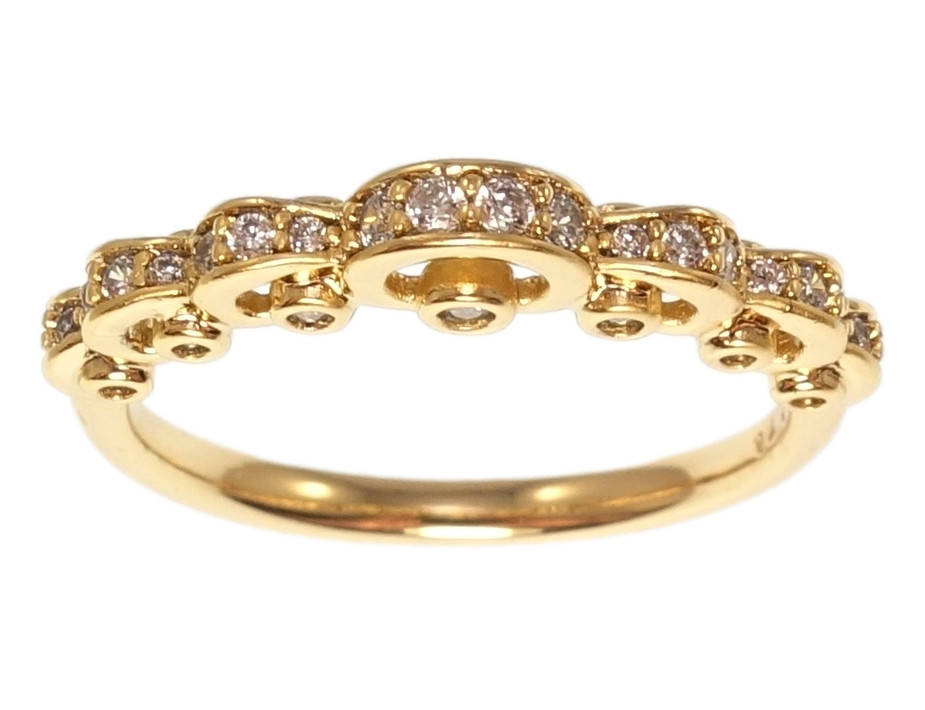Кольцо Xuping Позолота 18K "Волнистая дорожка циркония с боковым узором" р.16,17,18,18.5,19
Кольцо Xuping Позолота 18K "Волнистая дорожка циркония с боковым узором" р.16,17,18,18.5,19