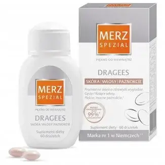 Merz Spezial Dragees Специальное Драже Мерц Витамины Для Кожи Волос Ногтей 60 шт Merz Pharmaceuticlas Германия
Merz Spezial Dragees Специальное Драже Мерц Витамины Для Кожи Волос Ногтей 60 шт Merz Pharmaceuticlas Германия